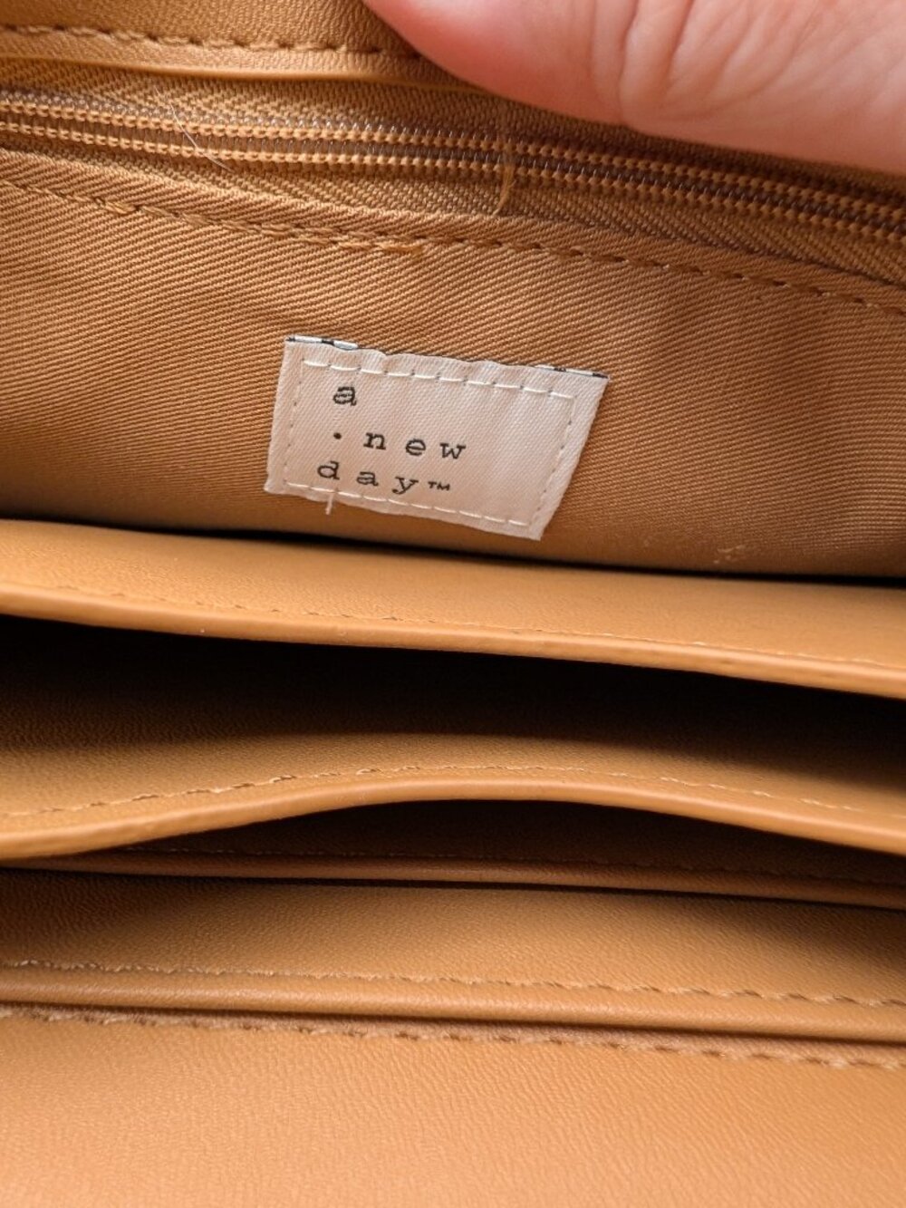 A New Day Light Brown, Tan Small Crossbody